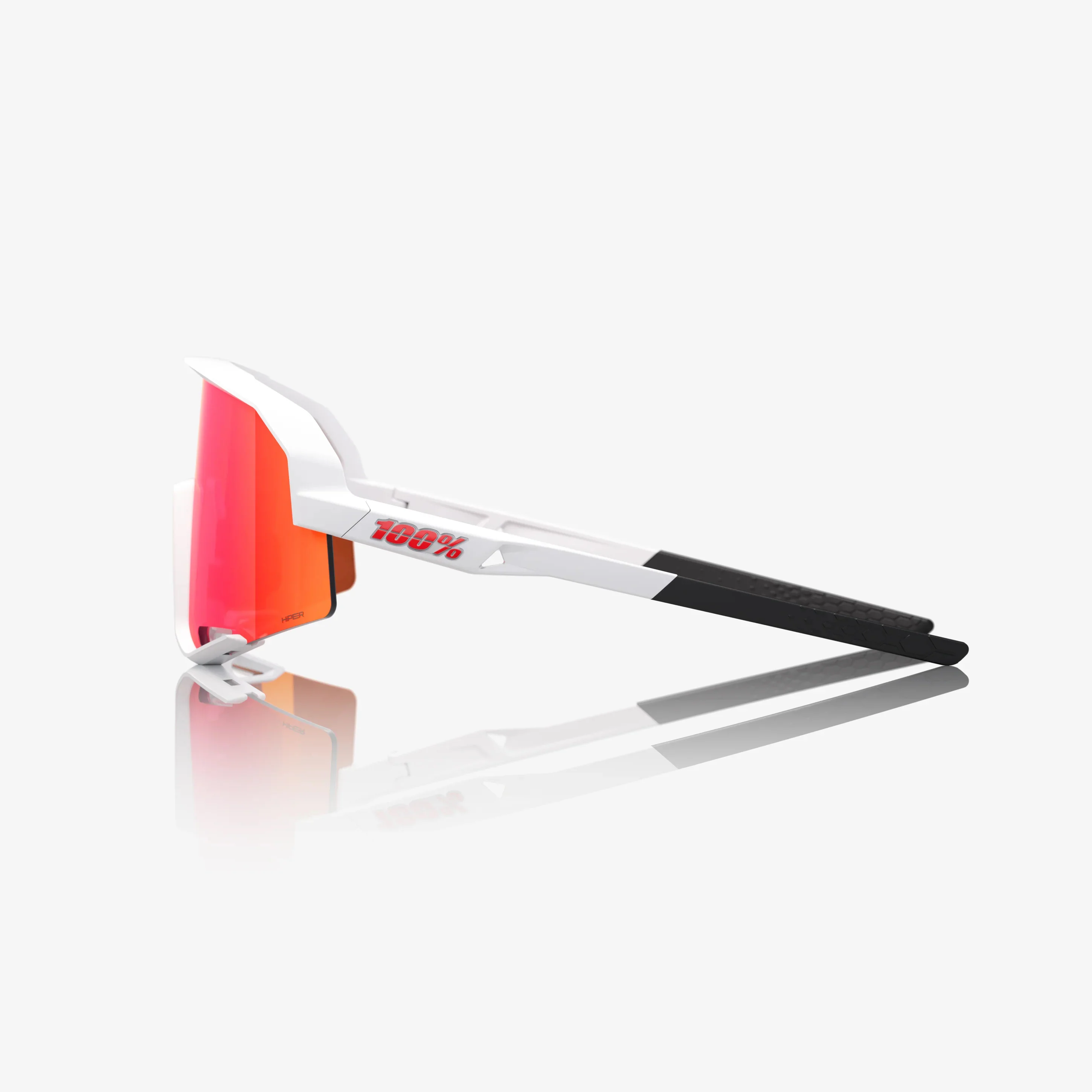 100% SLENDALE Matte White HiPER® Red Multilayer Mirror Lens - Image 2