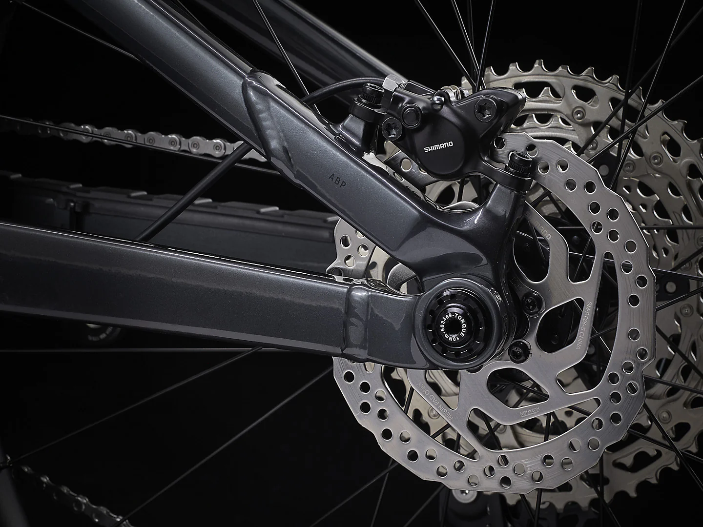 2023 Trek Top Fuel 5 - Lithium Grey - Image 9