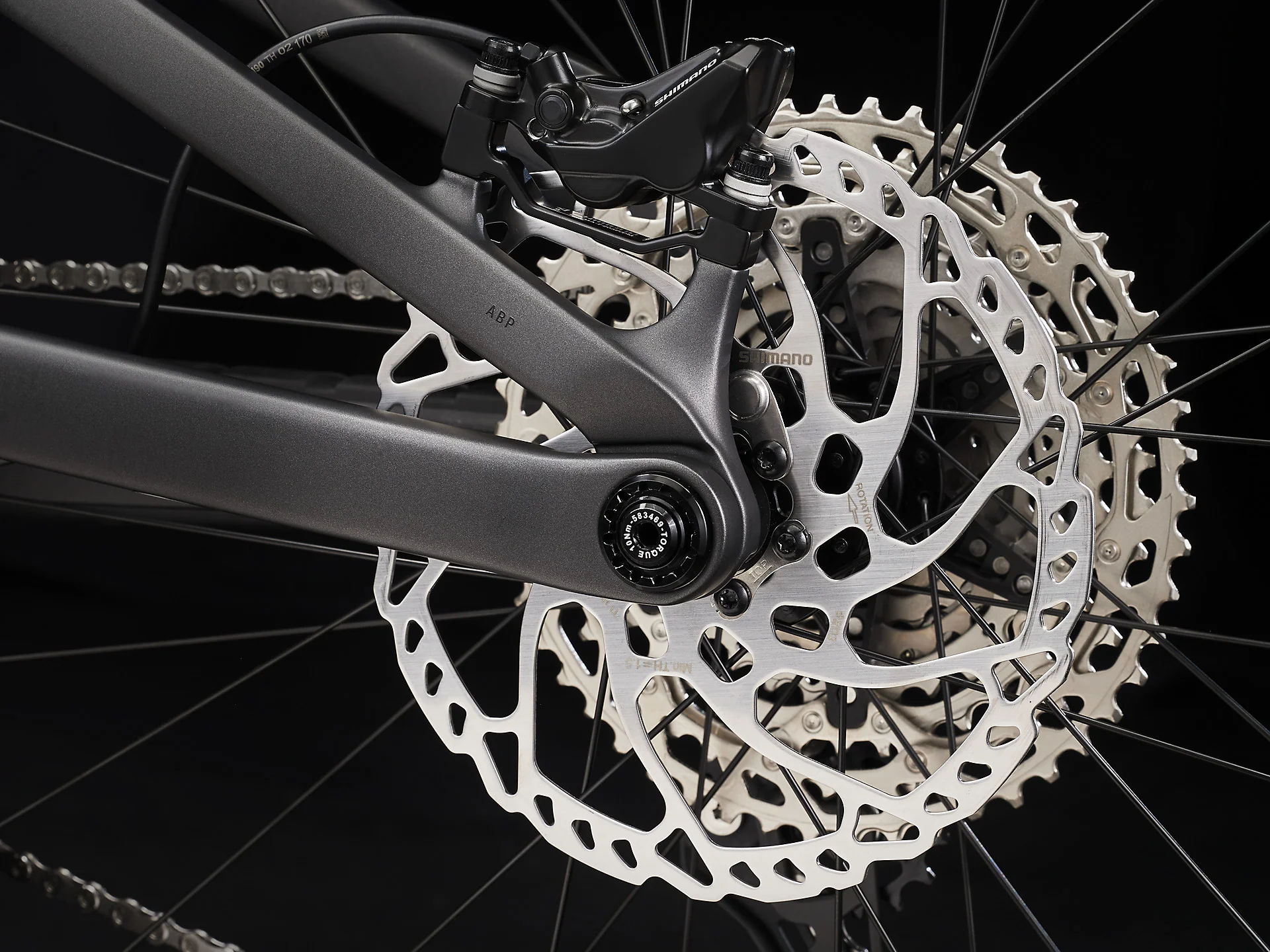 2024 Trek Fuel EXe 9.5 - Matte Dnister Black - Image 11