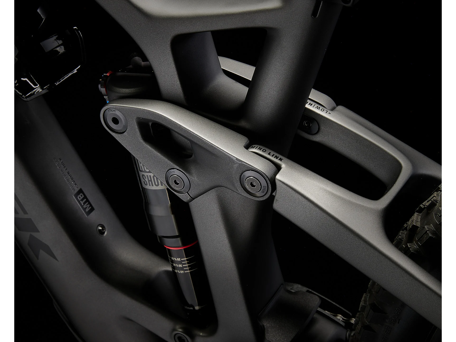 2024 Trek Fuel EXe 9.5 - Matte Dnister Black - Image 8