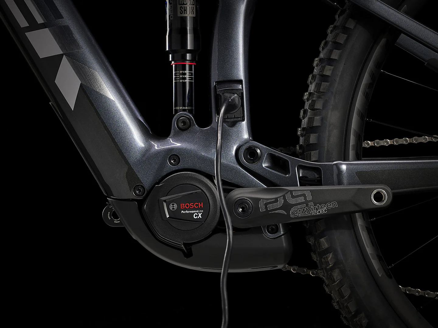 2024 Trek Rail 9.7 Gen 4 - Galactic Grey - Image 4