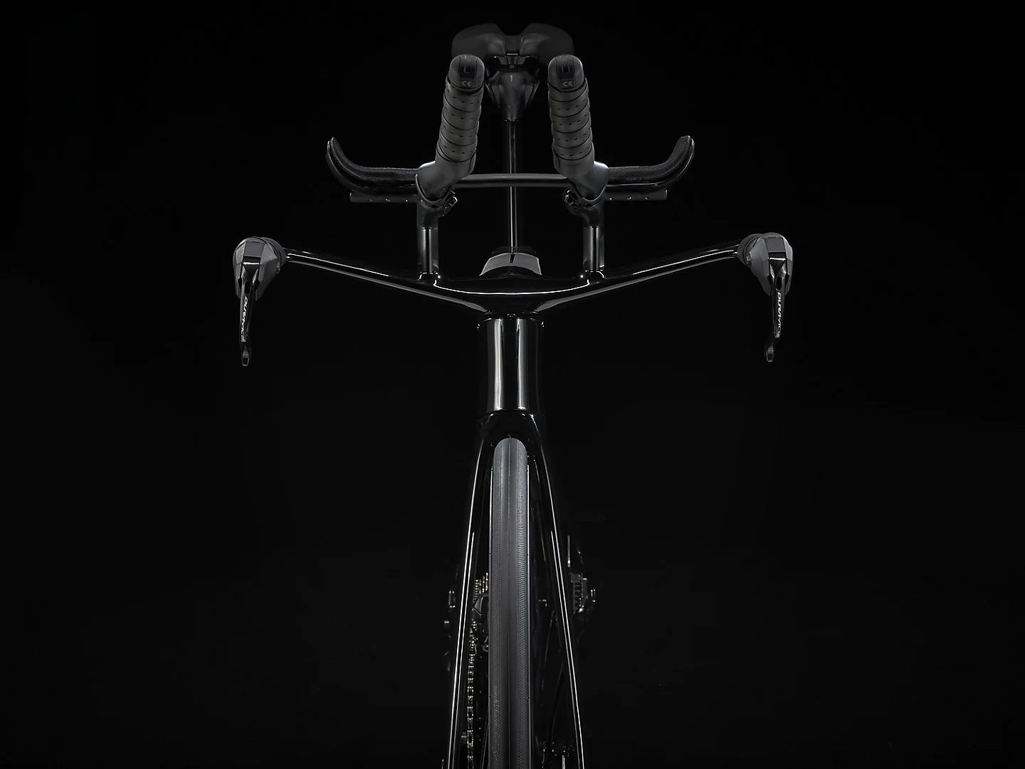 2024 Trek Speed Concept SLR 7 - Deep Smoke/Gloss Trek Black - Image 3