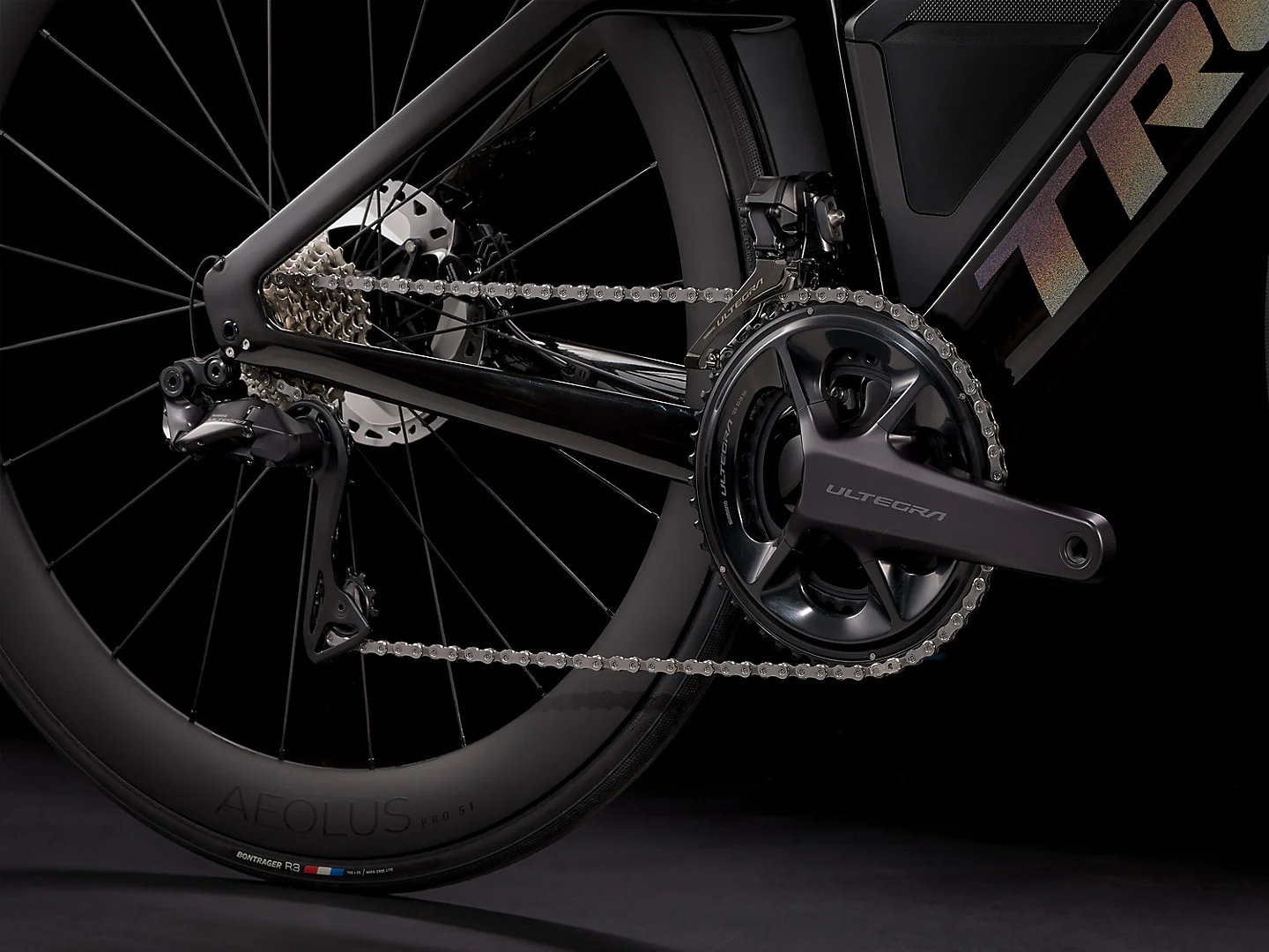 2024 Trek Speed Concept SLR 7 - Deep Smoke/Gloss Trek Black - Image 8
