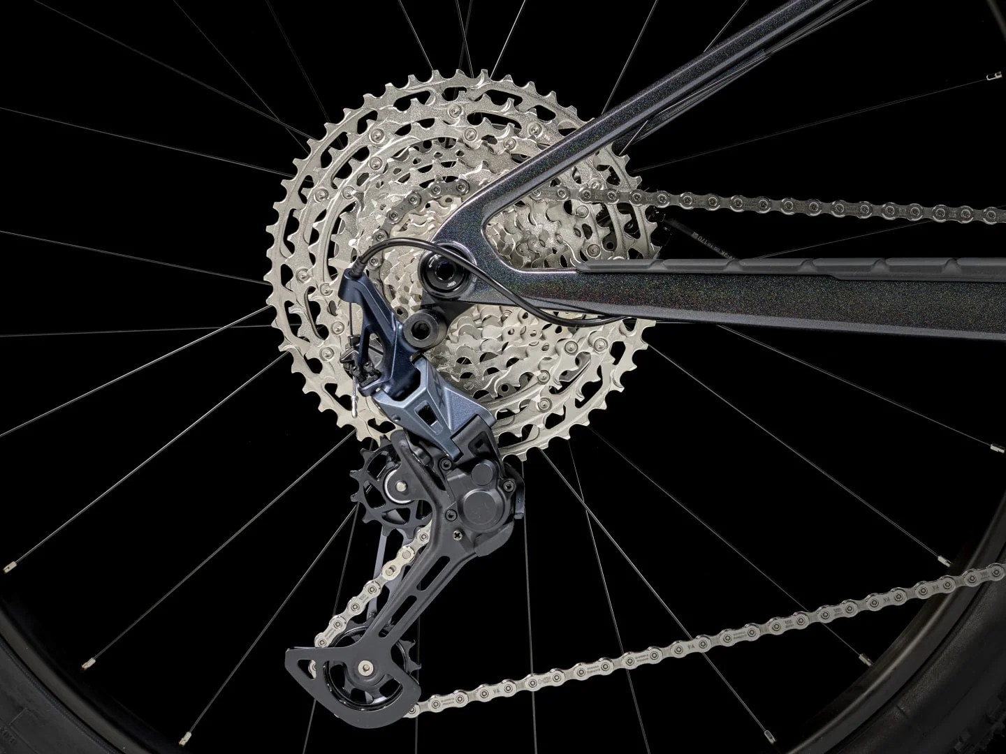2024 Trek Supercaliber SL 9.6 Gen 2 - Dark Prismatic - Image 5