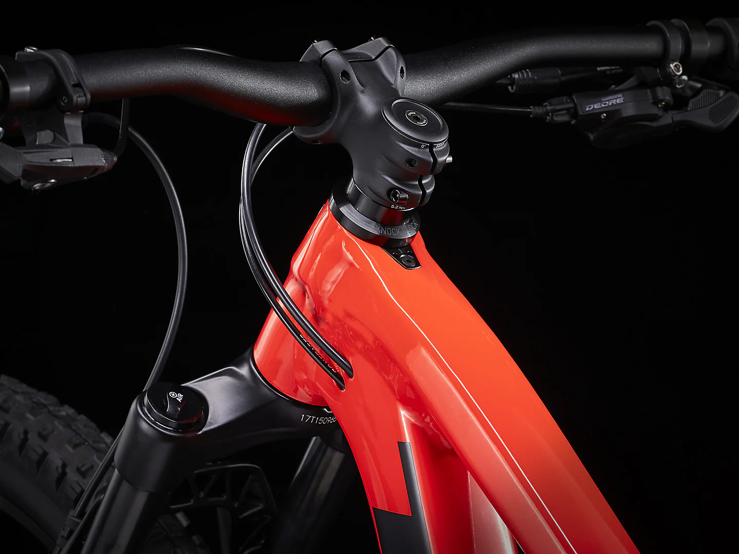 2024 Trek Top Fuel 5 - Radioactive Red - Image 4