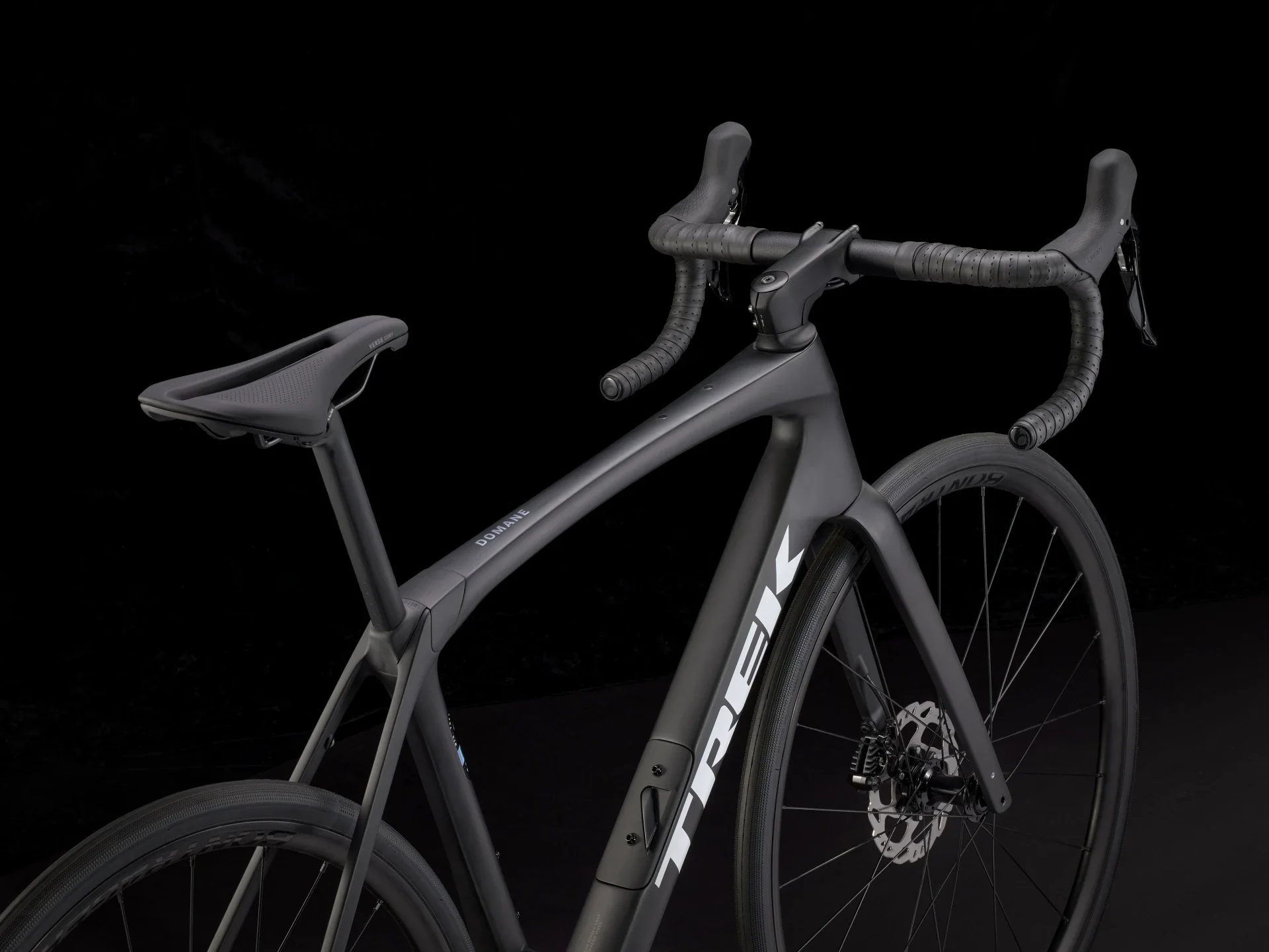 2025 Trek Domane SL 5 Gen 4 - Matte Deep Smoke - Image 3