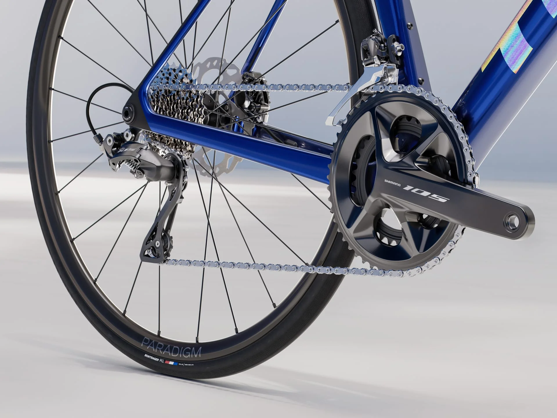 2025 Trek Madone SL 5 Gen 8 - Hex Blue - Image 5