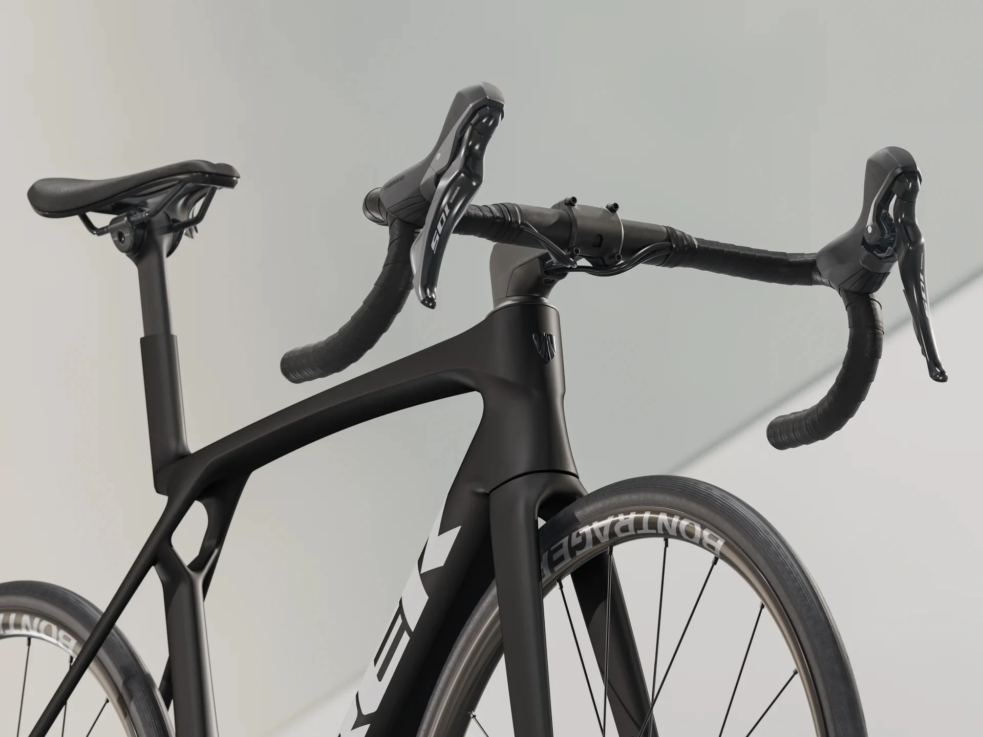 2025 Trek Madone SL 5 Gen 8 - Matte Deep Smoke - Image 4