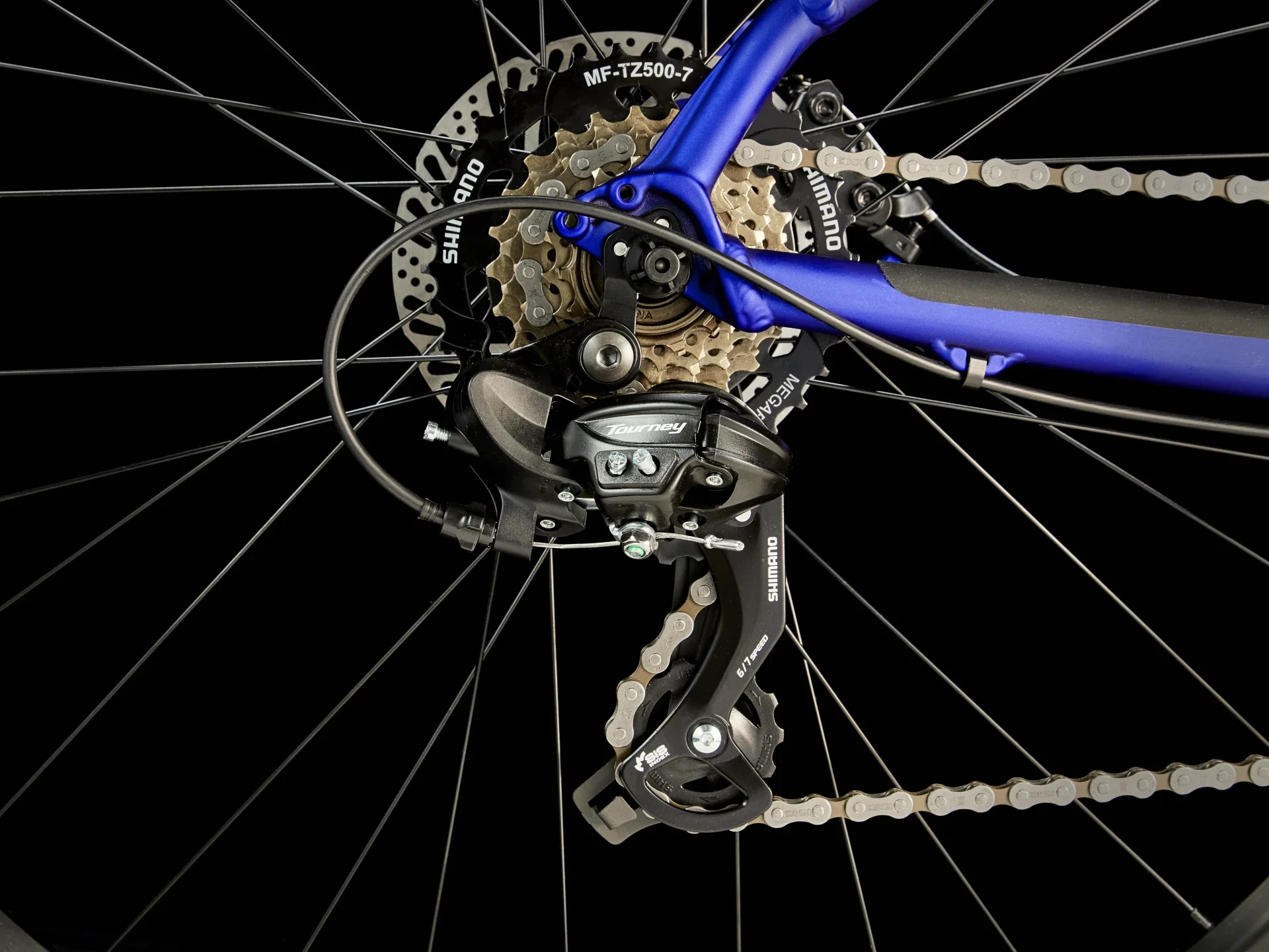 2025 Trek Marlin 4 Gen 2 - Matte Hex Blue - Image 3