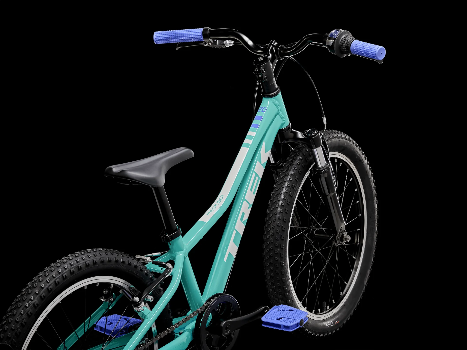 2025 Trek Precaliber 20 inch 7-Speed - Miami Green - Image 4