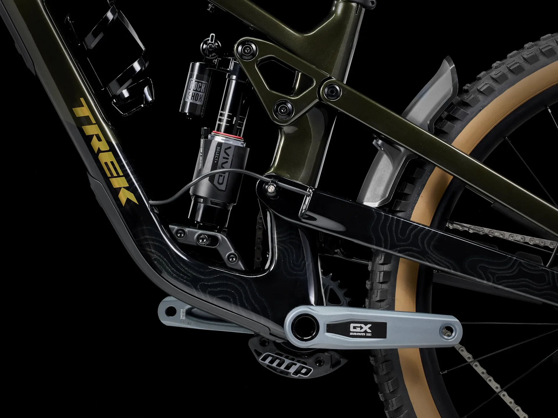 2025 Trek Slash 9.8 GX AXS T-Type Gen 6 - Black Olive - Image 5