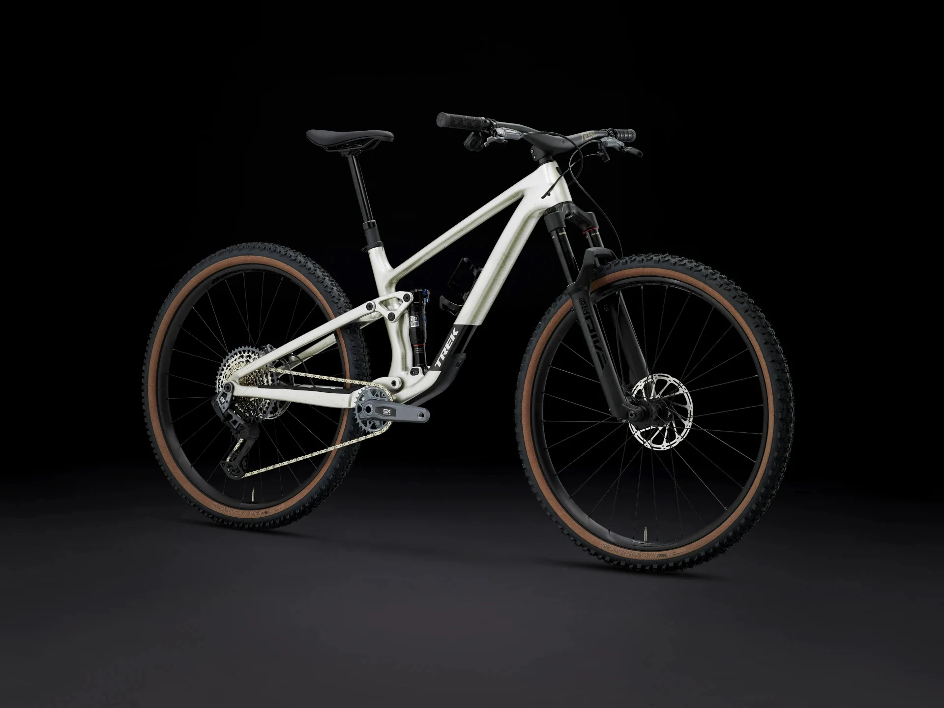 2025 Trek Top Fuel 9.8 GX AXS Gen 4- Lunar Silver - Image 2