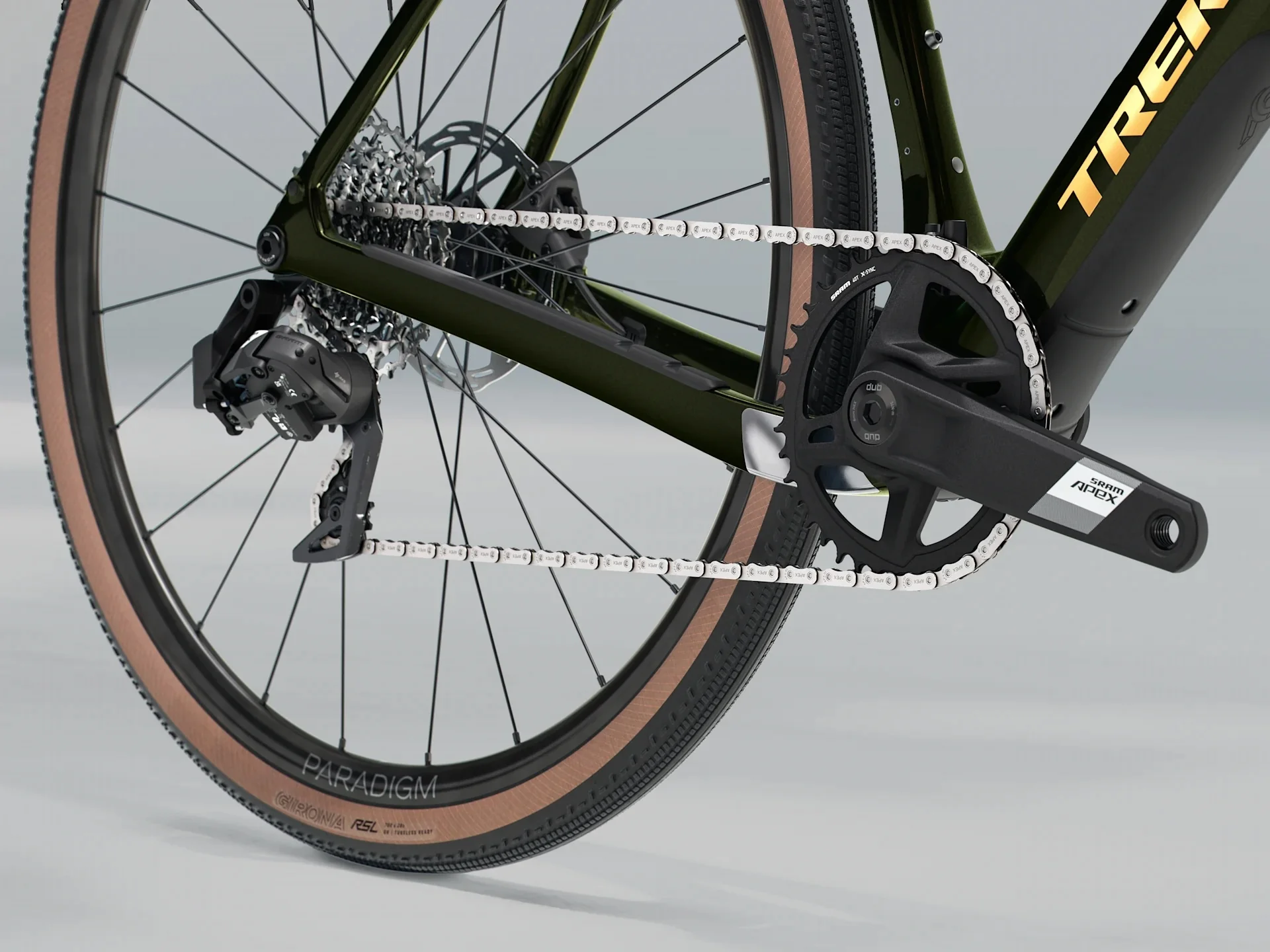 2026 Trek Checkpoint SL 5 AXS Gen 3- Lava/ Black Olive - Image 5