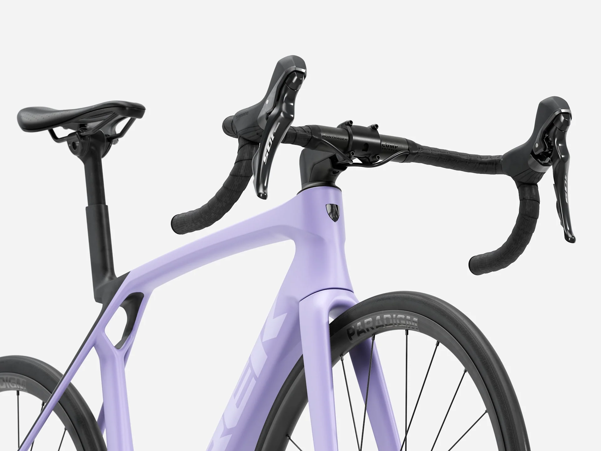 2026 Trek Madone SL 5 Gen 8 -Matte Lavender Haze/Deep Smoke - Image 4