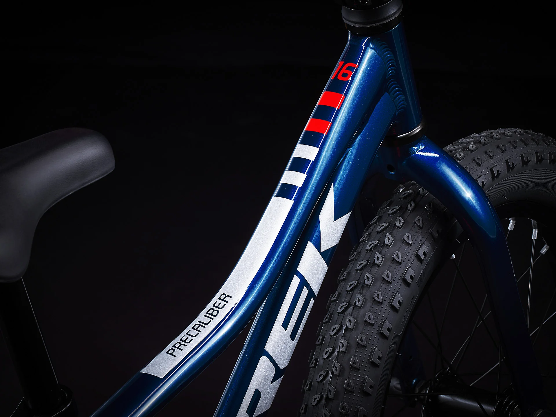 2026 Trek Precaliber 16 inch - Mulsanne Blue - Image 4