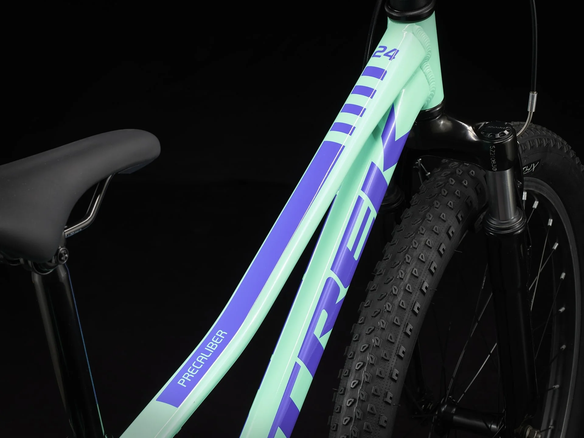 2026 Trek Precaliber 24 8-speed Suspension - Aloha Green - Image 5