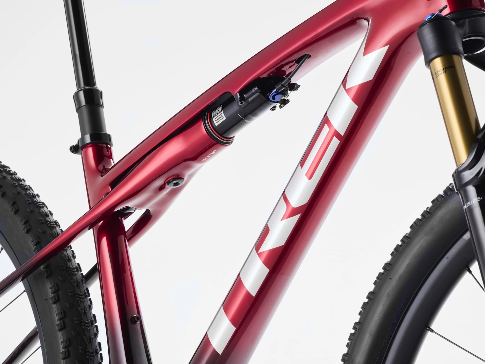 2026 Trek Supercaliber SLR 9.8 XT Di2 Gen 2 - Red Smoke/Drizzle - Image 5