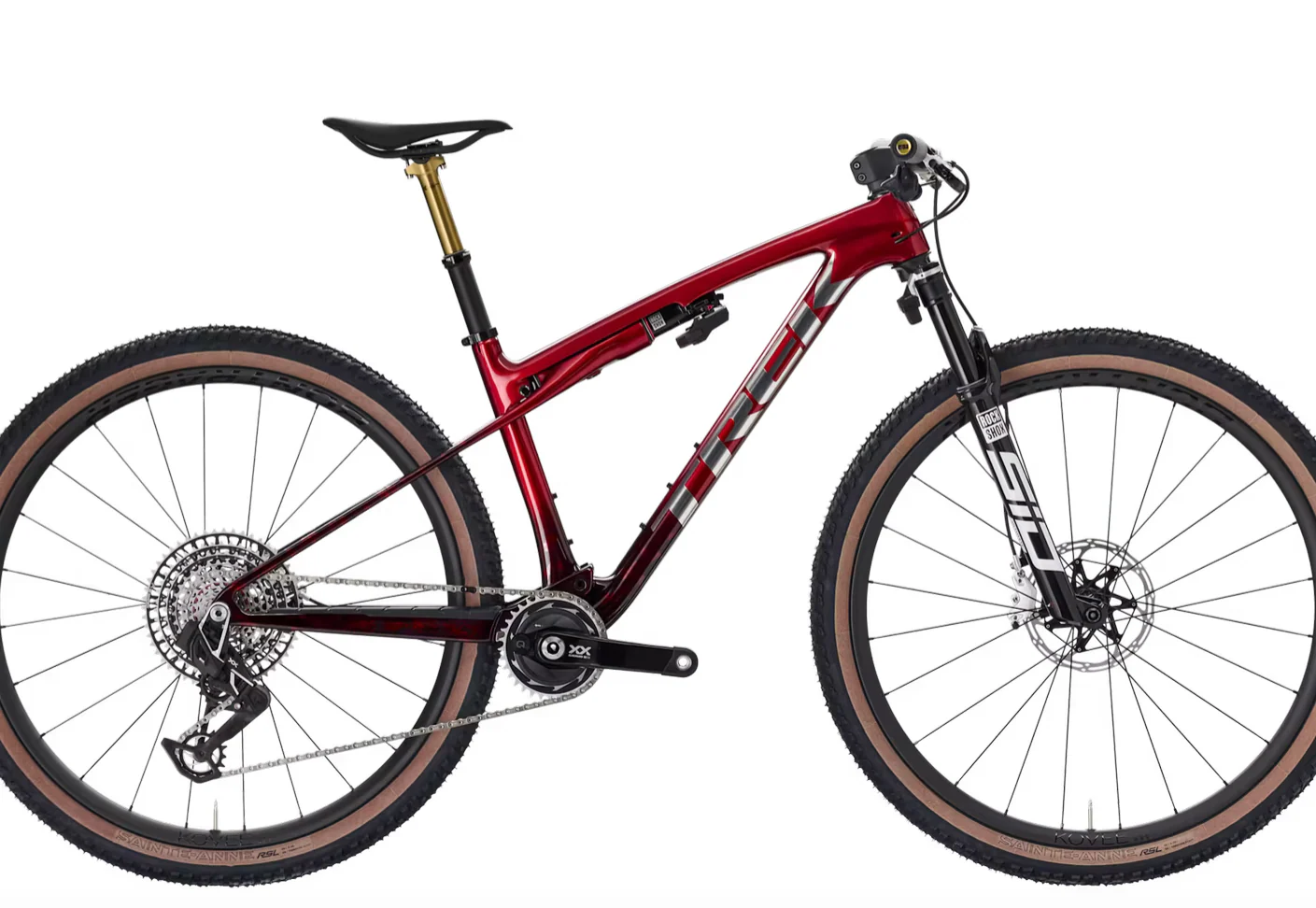2026 Trek Supercaliber SLR 9.9 XX Flight Attendant Gen 2- Red Smoke Drizzle - Image 2
