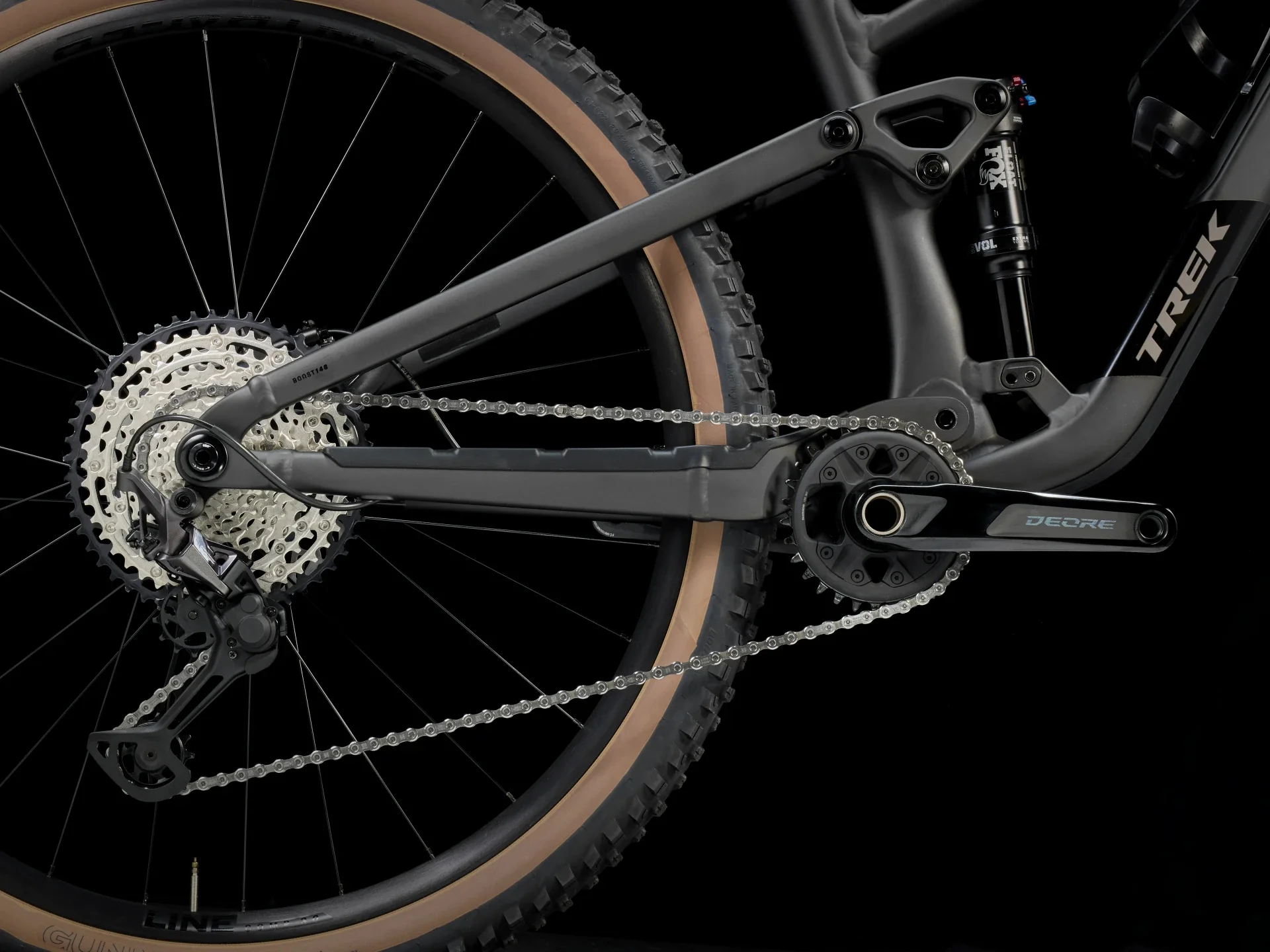 2026 Trek Top Fuel 8 Gen 4- Matte Dark Web - Image 6