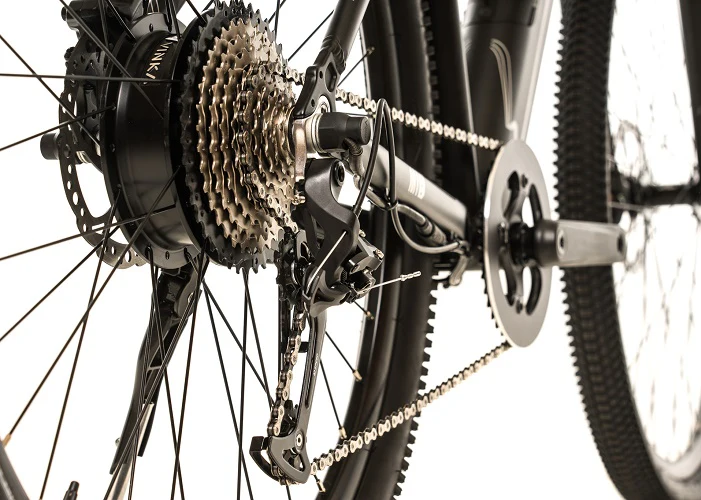 Avalanche Electric Bike MTE 29ER- Charcoal/ Black - Image 7