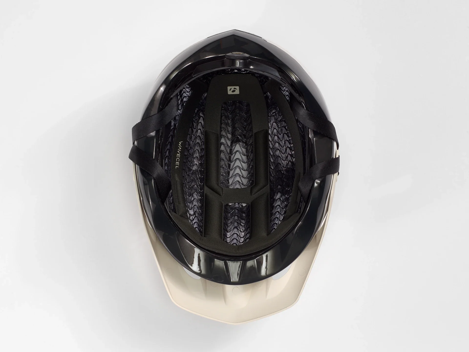 Bontrager Blaze WaveCel Mountain Bike Helmet- Era White/ Black Olive - Image 4