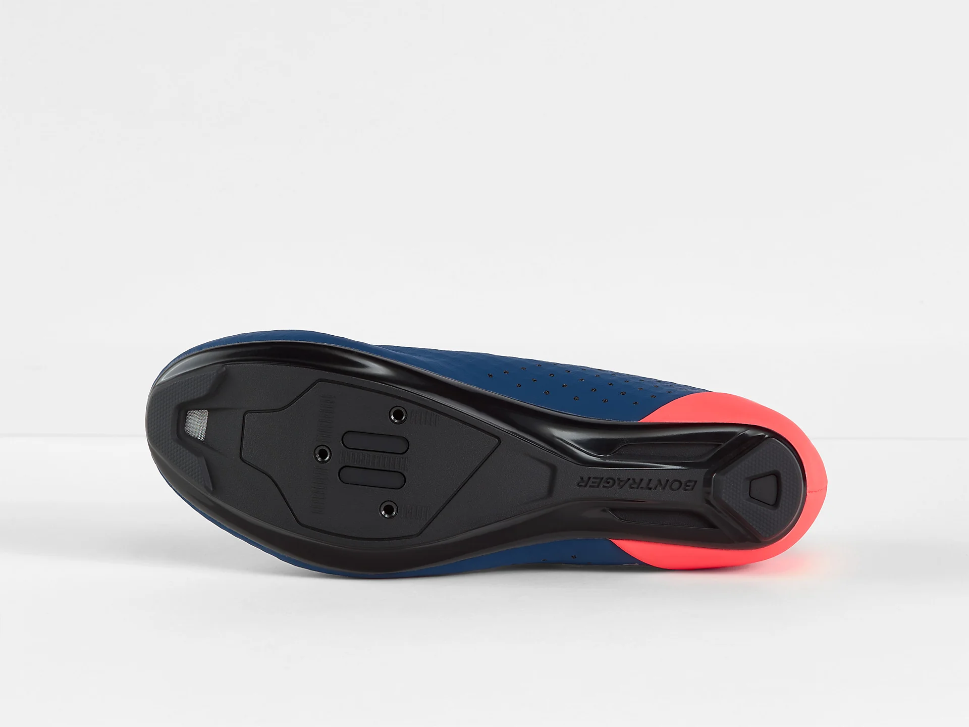 Bontrager Circuit Road Cycling Shoe - Nautical Navy/Radioactive Coral - Image 4