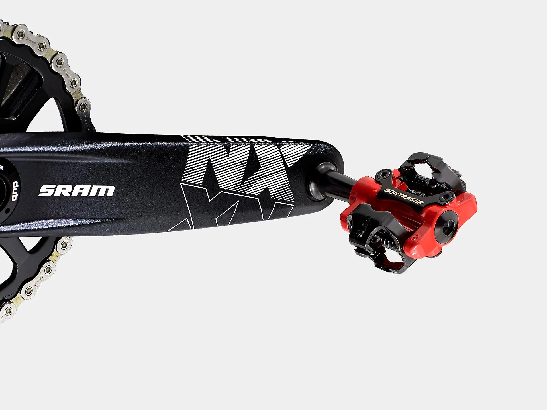 Bontrager Comp MTB Pedal Set - Red - Image 2