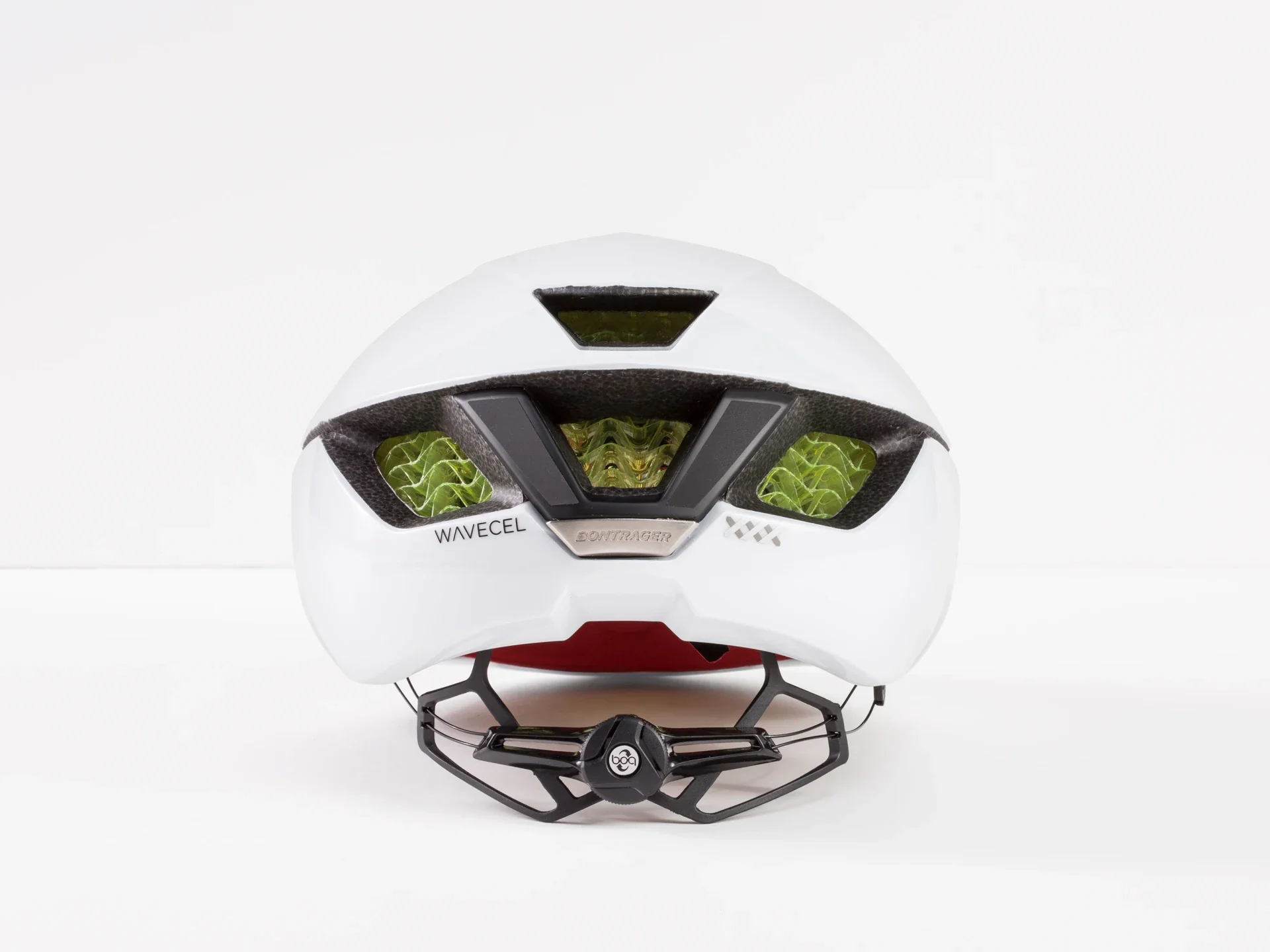 Bontrager XXX WaveCel Road Bike Helmet- White Gloss - Image 3