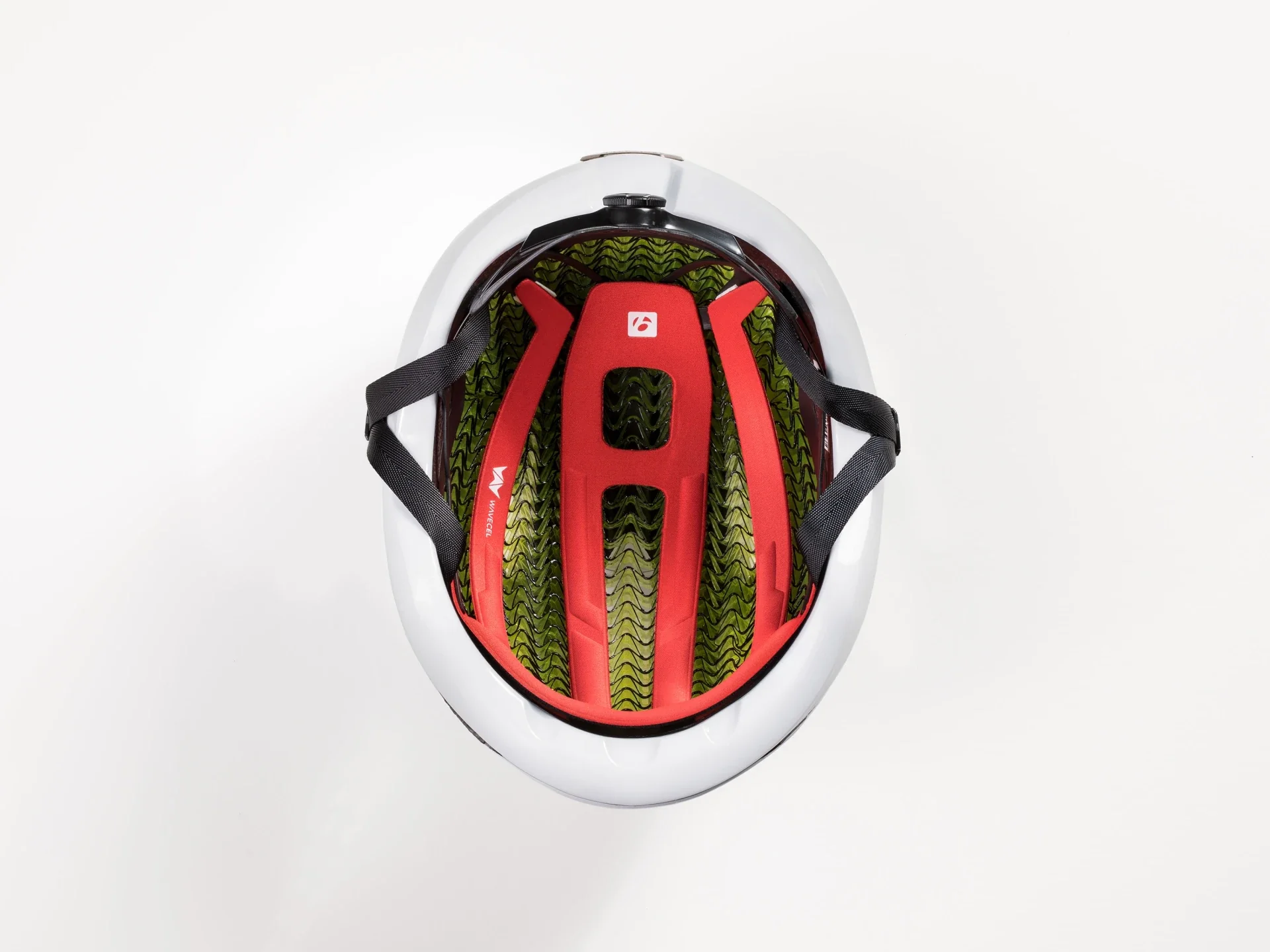 Bontrager XXX WaveCel Road Bike Helmet- White Gloss - Image 4