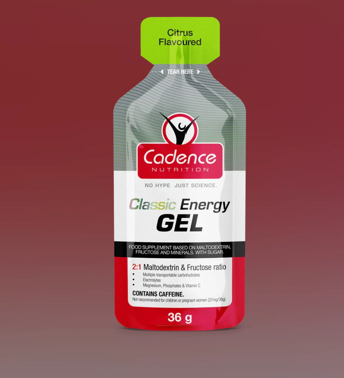 Cadence Citrus Gel 36g Energy Gels