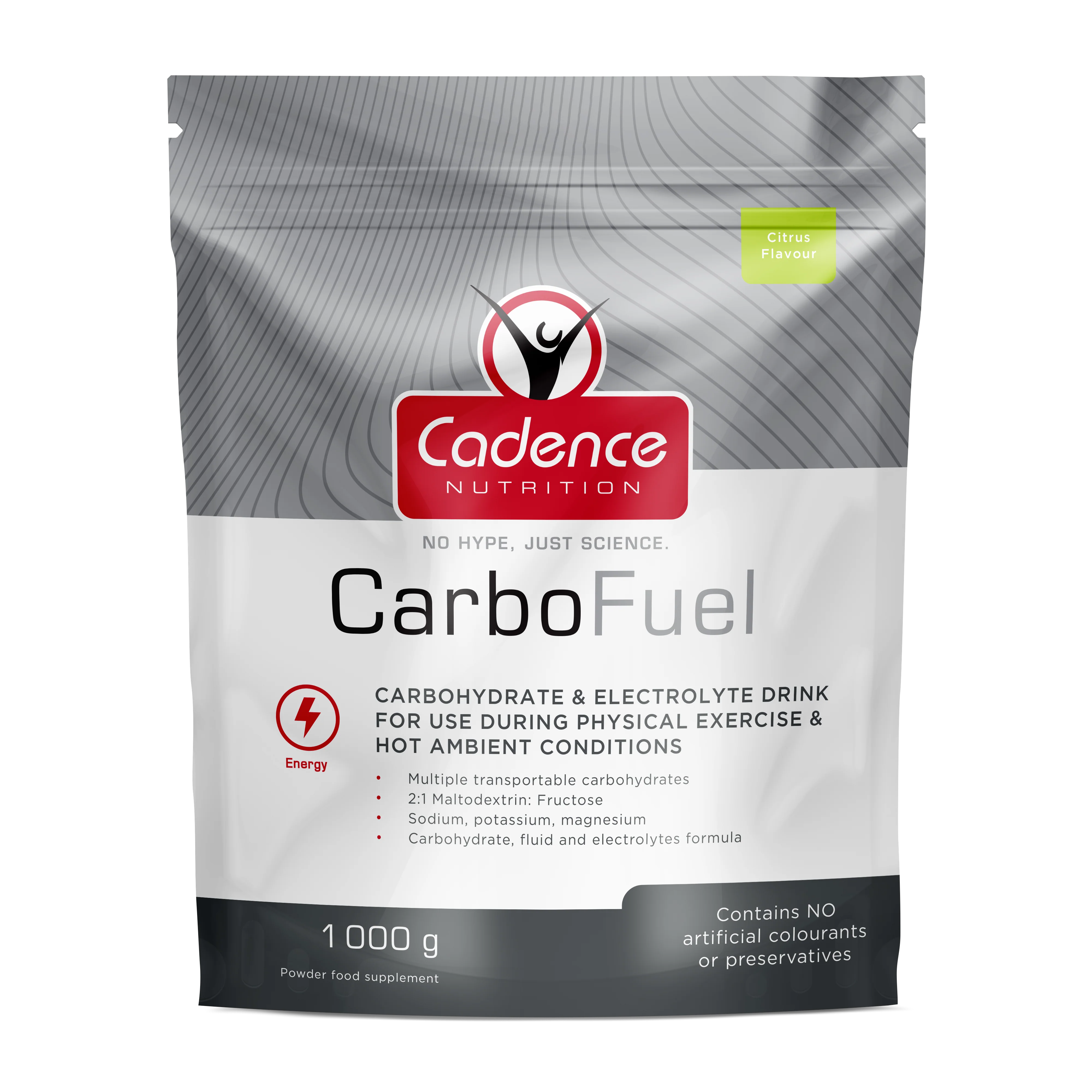 Cadence Nutrition CarboFuel Citrus Doypack - Image 2