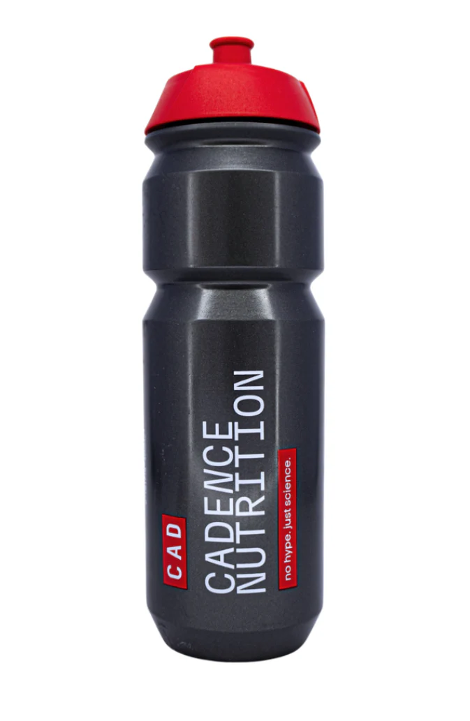 Cadence Nutrition TACX Bottle - Metallic Grey - 750ml
