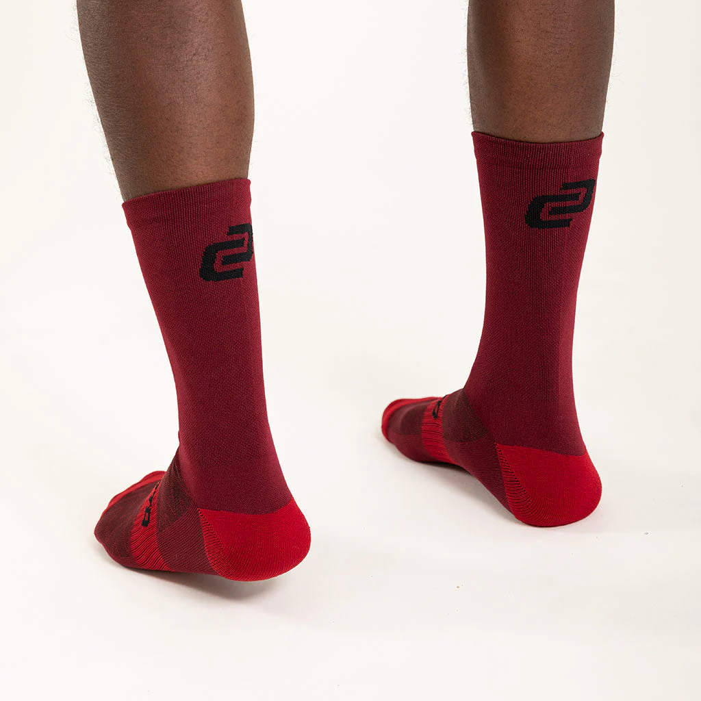 Ciovita Crew Cycling Socks- Bloodstone - Image 3