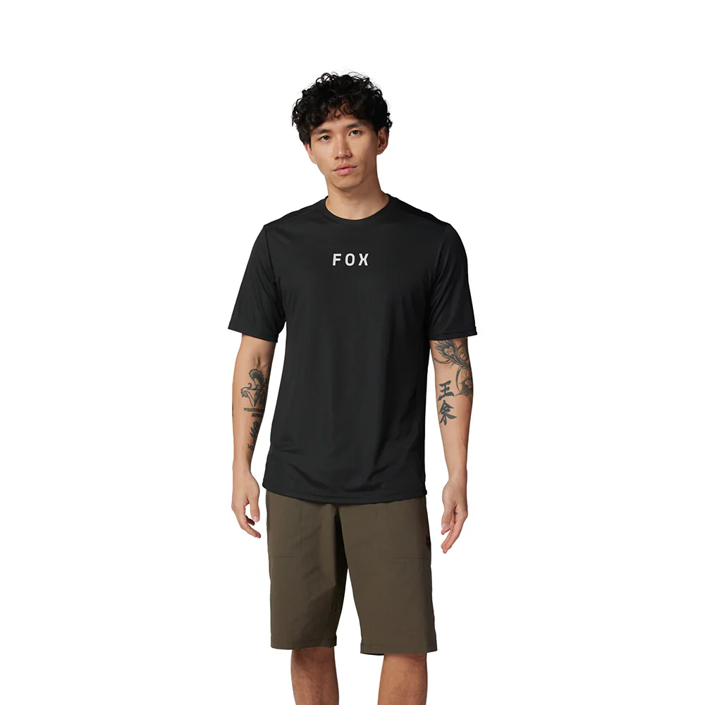FOX Ranger Moth Jersey - Black - Image 3