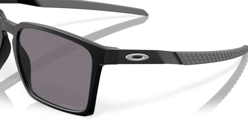 Oakley Exchange Sun- Satin Black Prizm Grey Polarized - Image 5