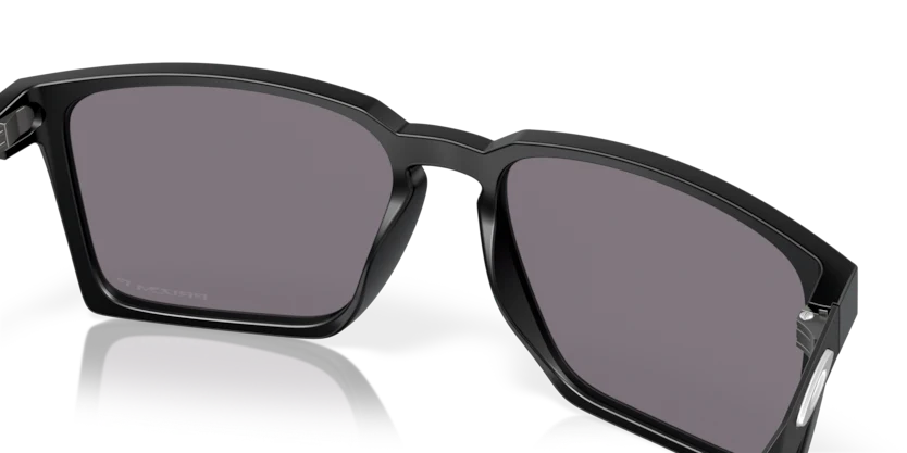 Oakley Exchange Sun- Satin Black Prizm Grey Polarized - Image 6