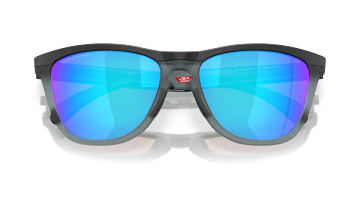 Oakley Frogskins- Matte Black/ Matte Crystal Black Prizm Sapphire - Image 8