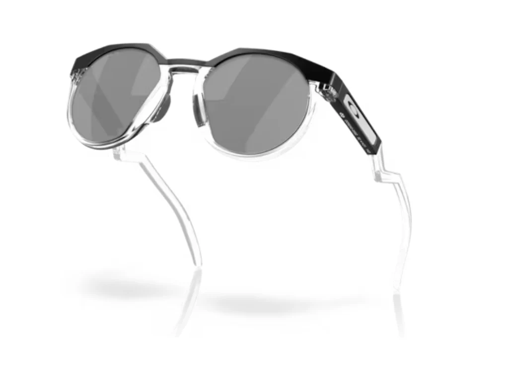 Oakley HSTN Matte Black/Clear- Prizm Black Polarized - Image 4