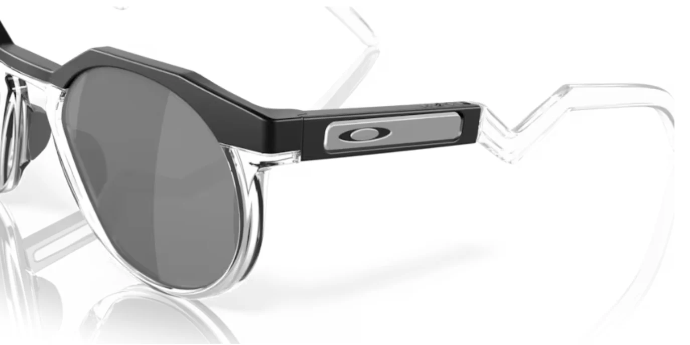 Oakley HSTN Matte Black/Clear- Prizm Black Polarized - Image 6