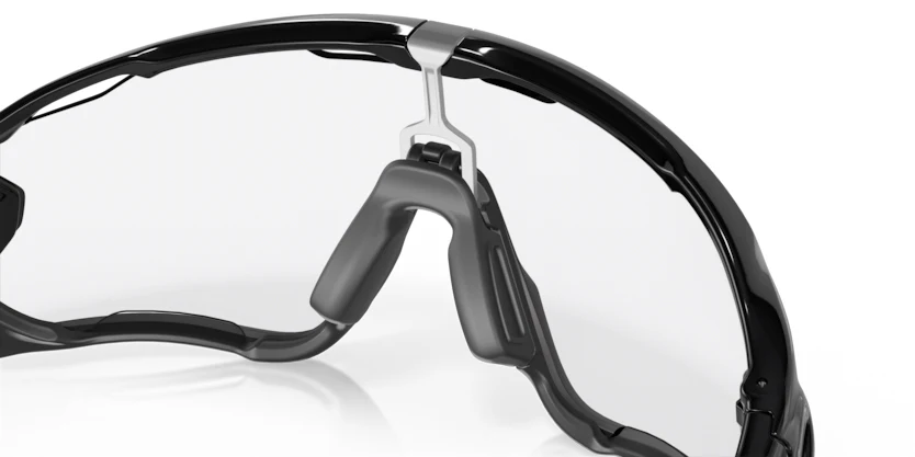 Oakley Jawbreaker- Polished Black Clear Photochromic - Image 6