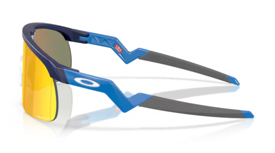 Oakley Resistor Youth- Matte Navy Prizm Ruby - Image 3