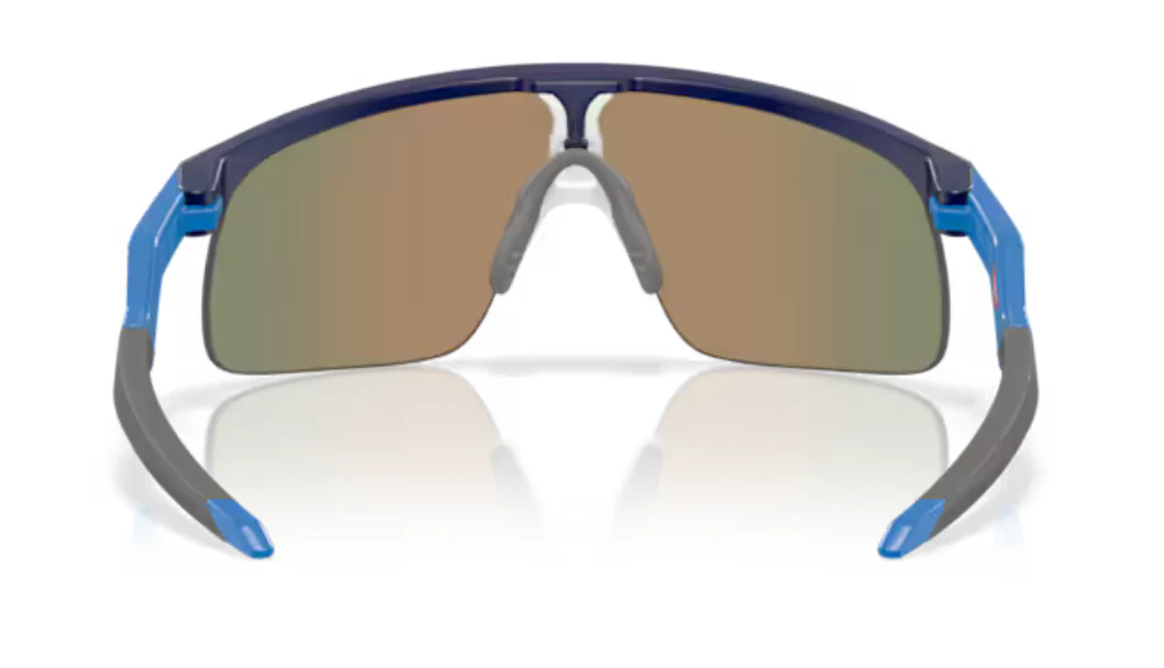 Oakley Resistor Youth- Matte Navy Prizm Ruby - Image 4