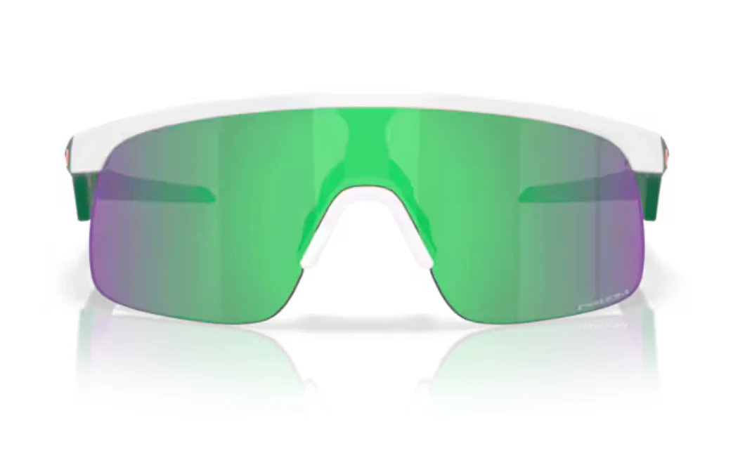 Oakley Resistor Youth- Matte White Prizm Green - Image 2
