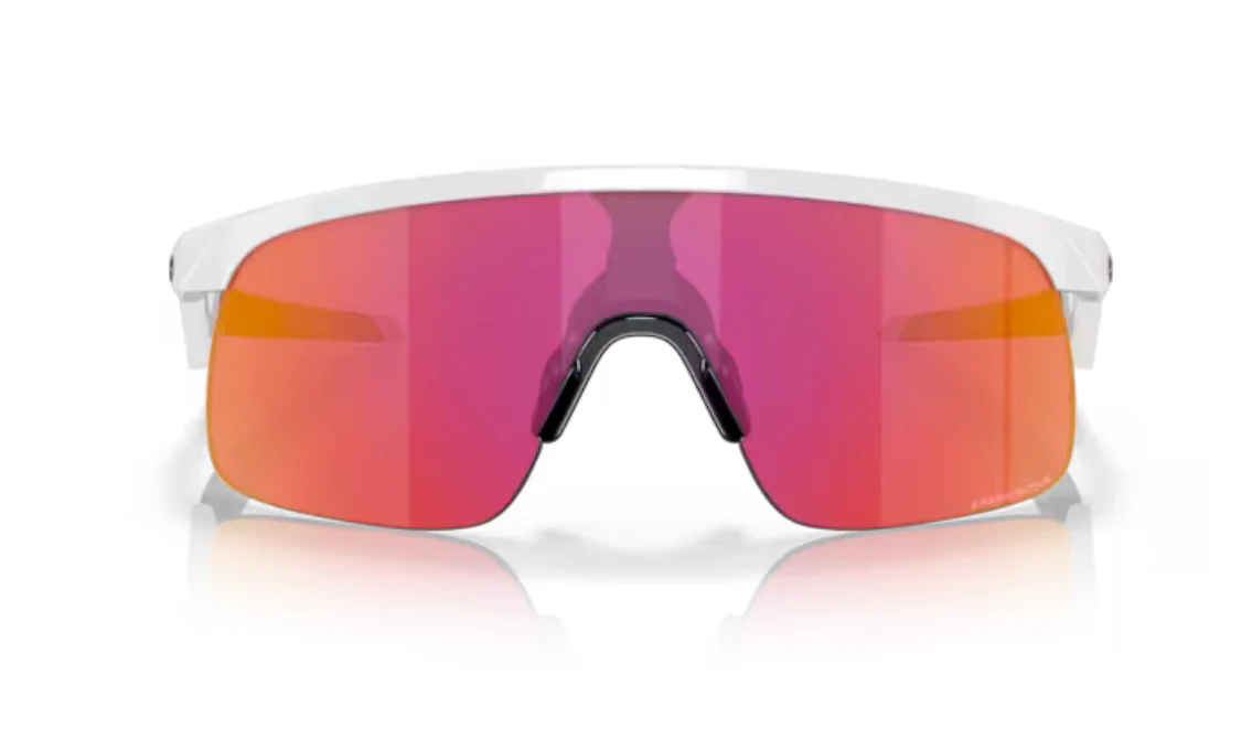Oakley Resistor Youth- Polished White Prizm Field - Image 2