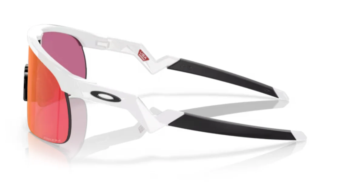 Oakley Resistor Youth- Polished White Prizm Field - Image 3