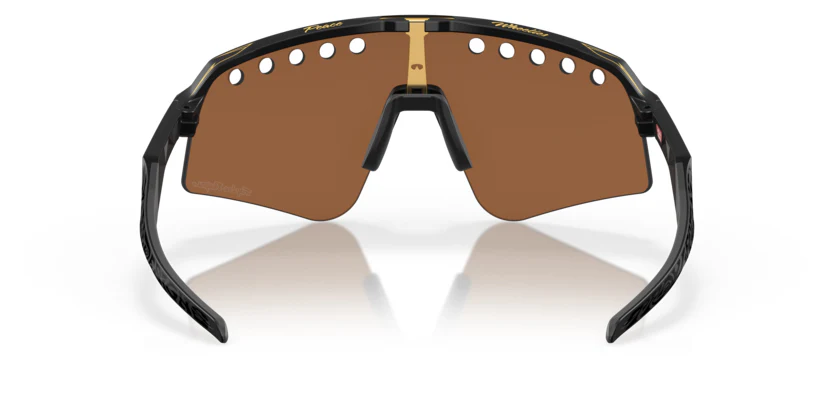 Oakley Sutro Lite Sweep- Troy Lee Designs Matte Black Prizm Tungsten - Image 4