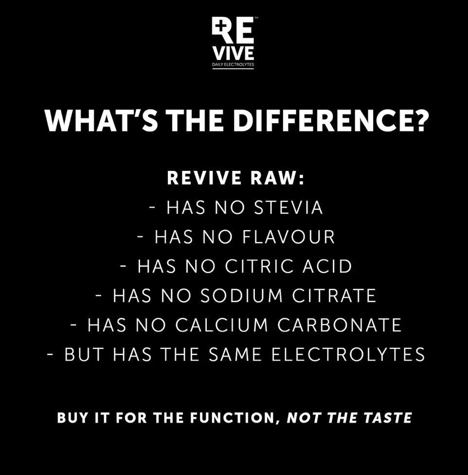 REVIVE Daily Electrolytes | RAW 30s - Image 3
