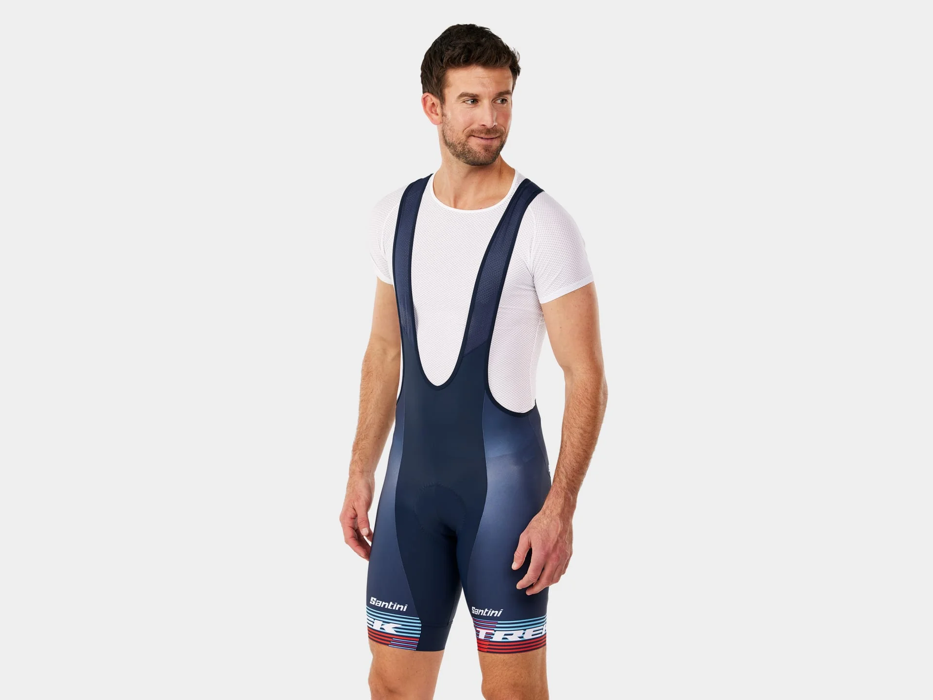 Santini Trek Factory Racing Men’s Team Replica Bib Shorts X-Large - Image 3