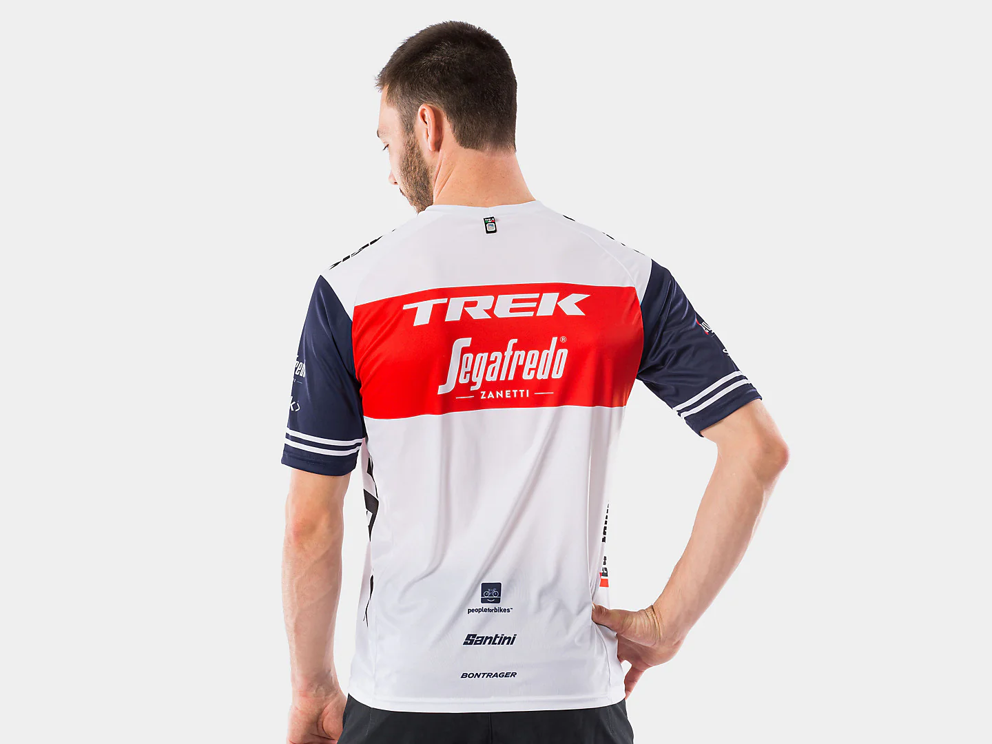 Santini Trek-Segafredo Men's Team Tech Tee - Image 3