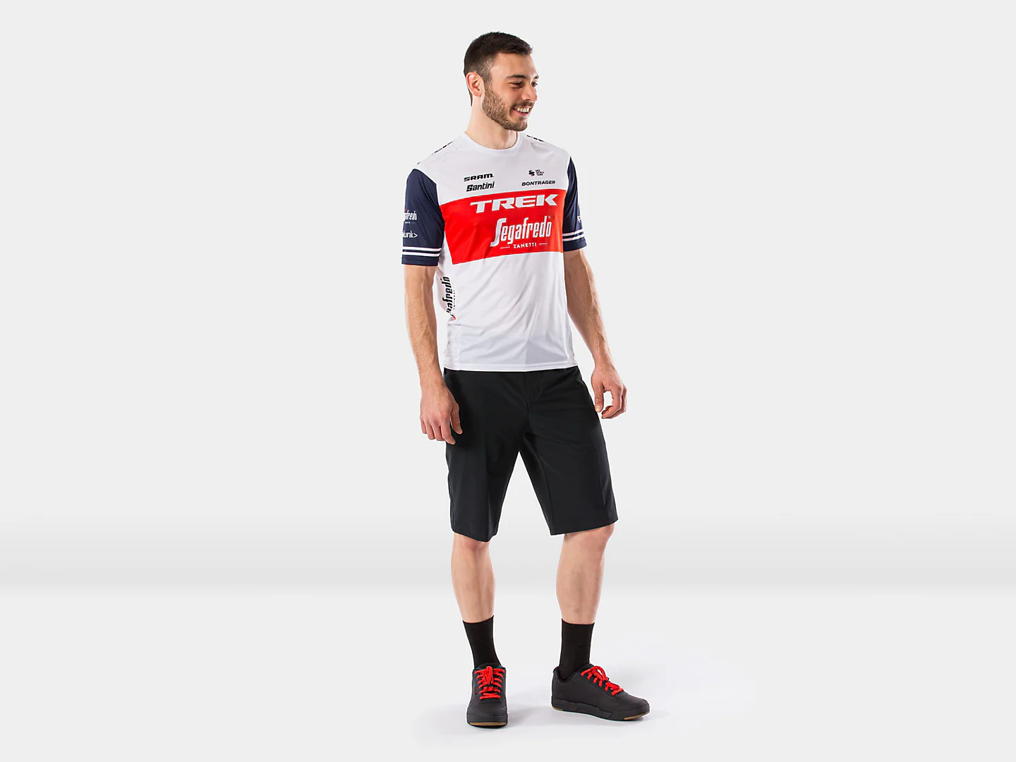 Santini Trek-Segafredo Men's Team Tech Tee - Image 4